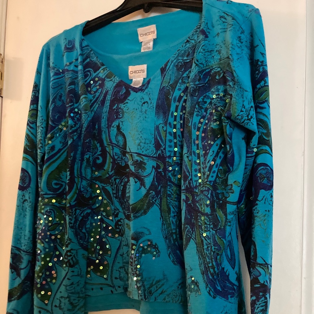 Chicos cardigan set